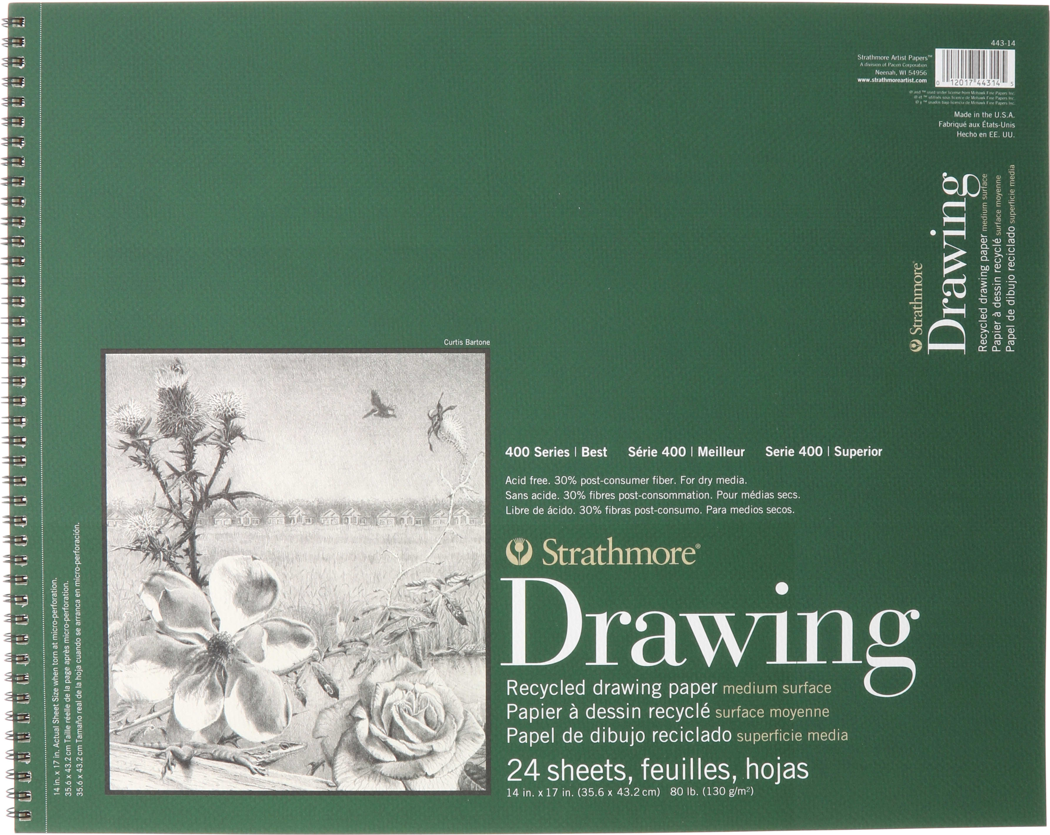 DRAW RCY 80# 14X17 SB 24S