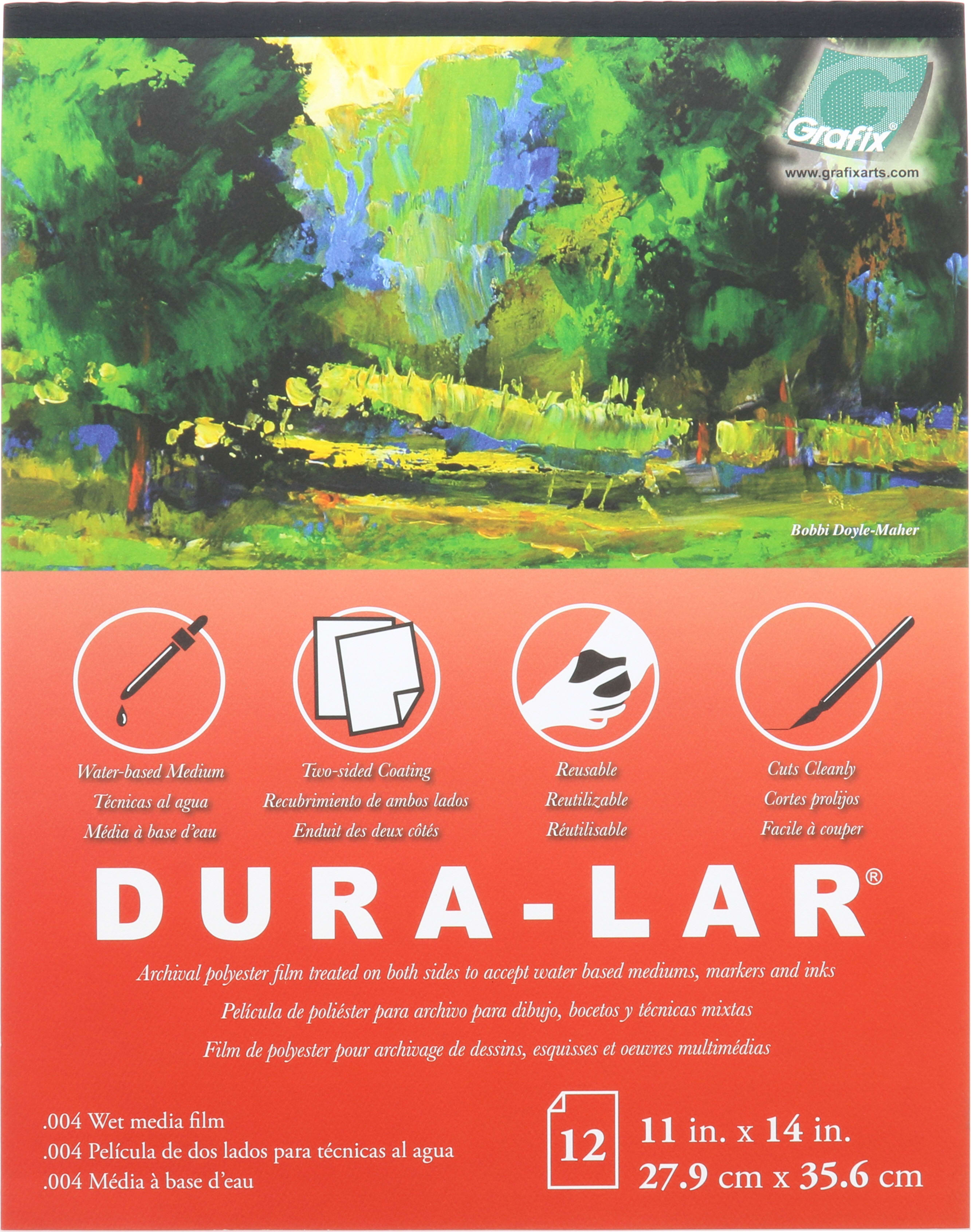 DURALAR WET MEDIA SHEETS 4M 11X14