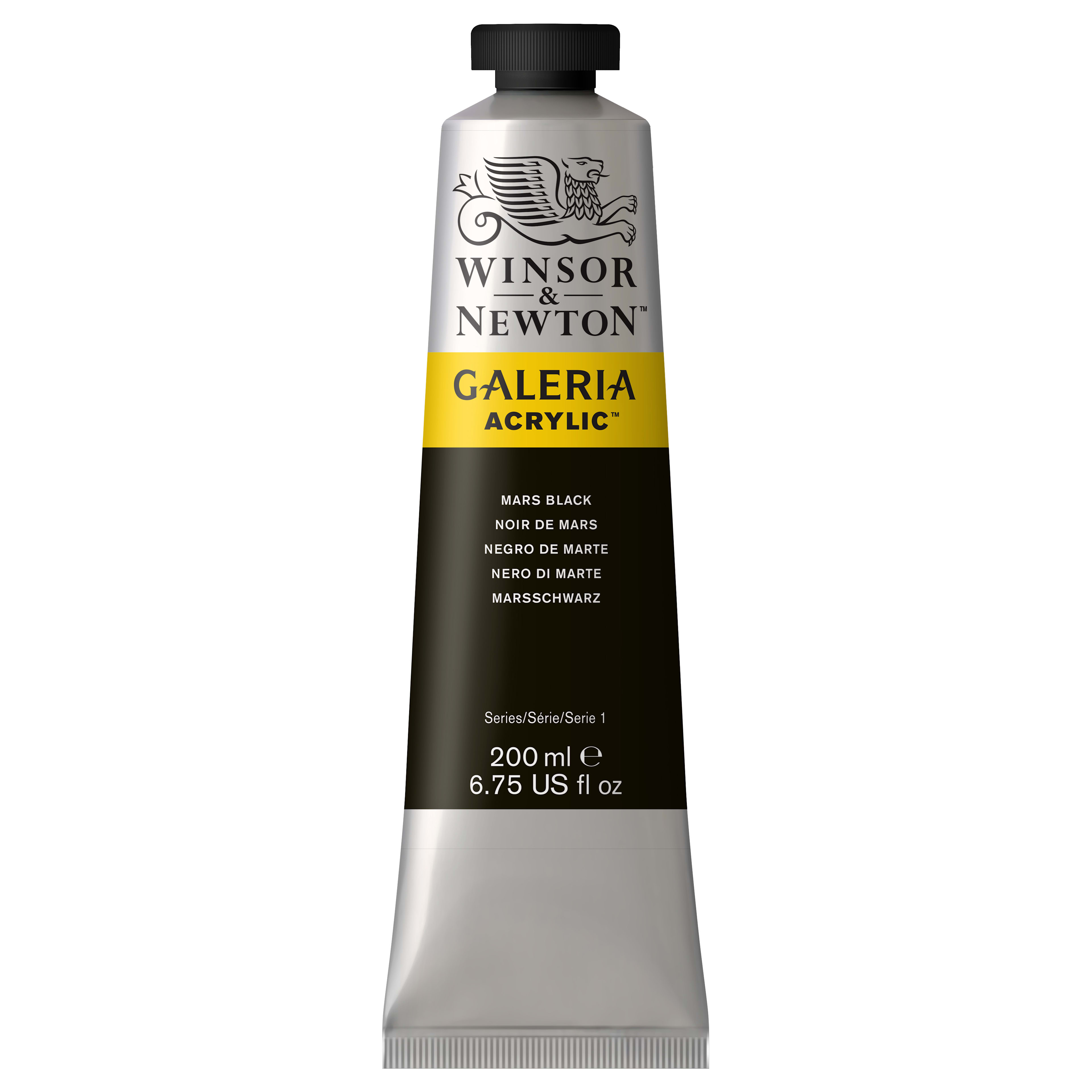GALERIA ACRYLIC  200ML MARS BLACK