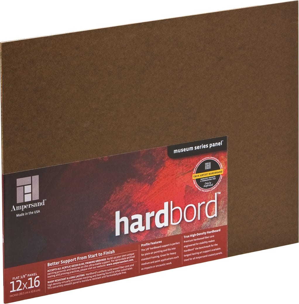 Hardbord 1/8 Inch Flat 12X16