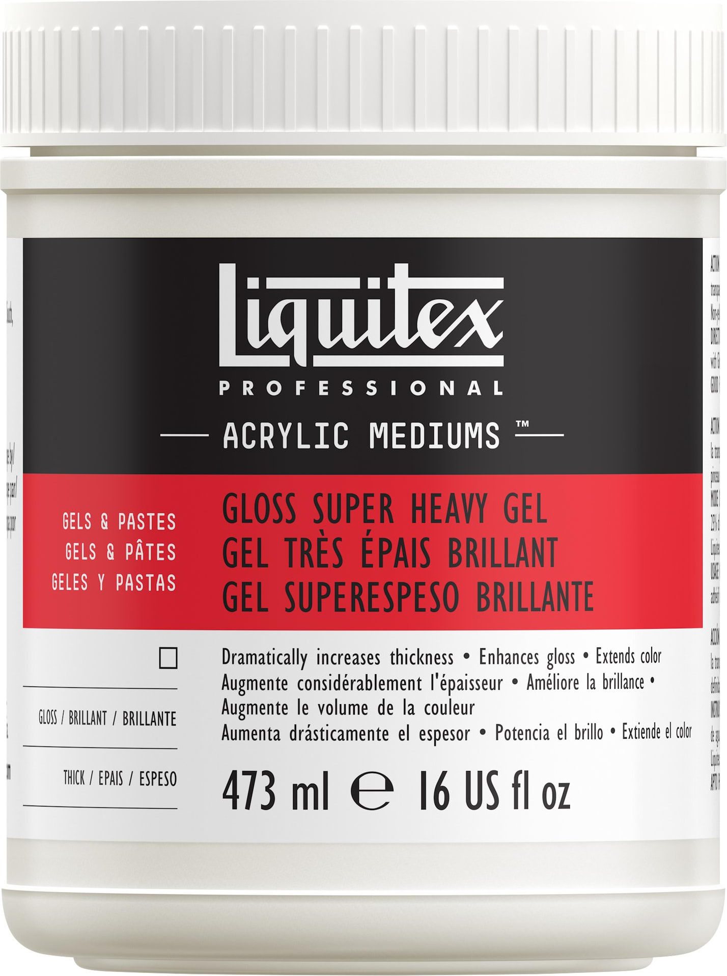 Gloss Super Heavy Gel  16Oz