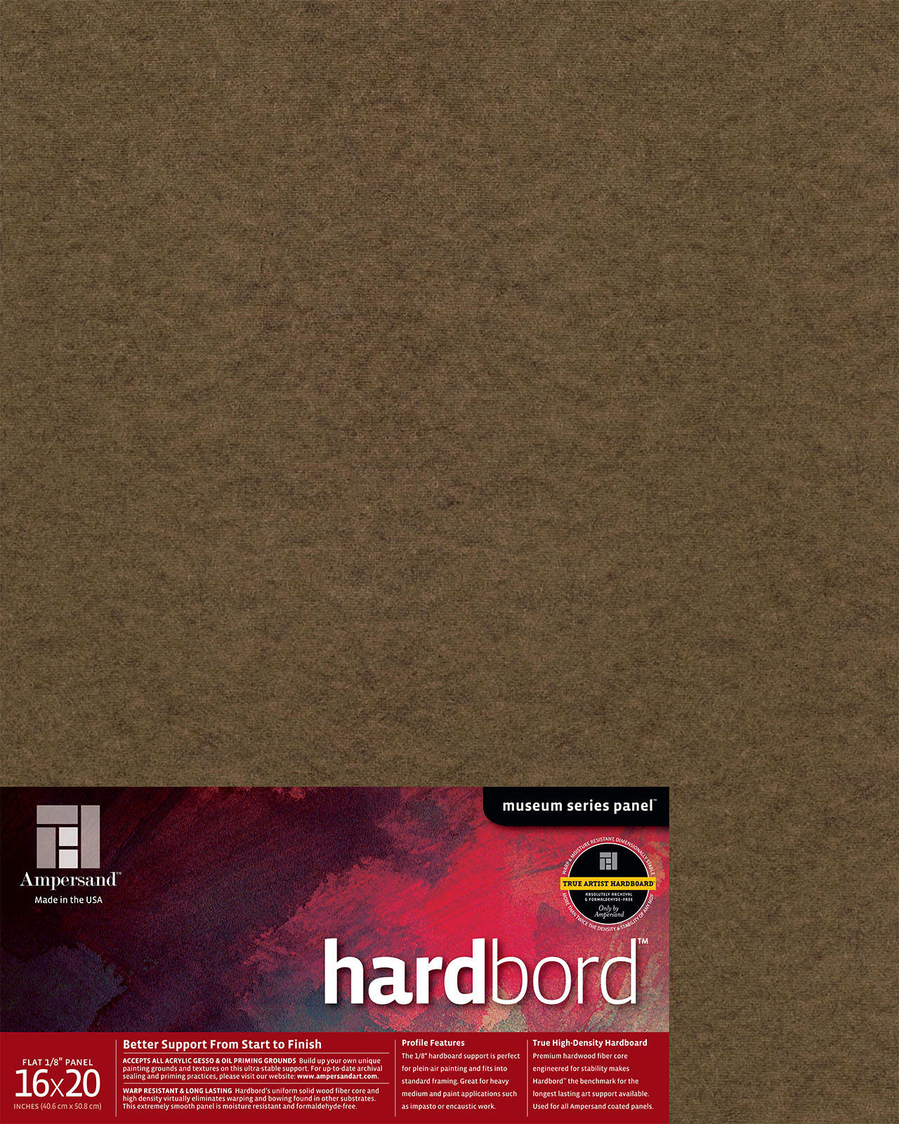 HARDBORD 1/8 INCH FLAT 16x20