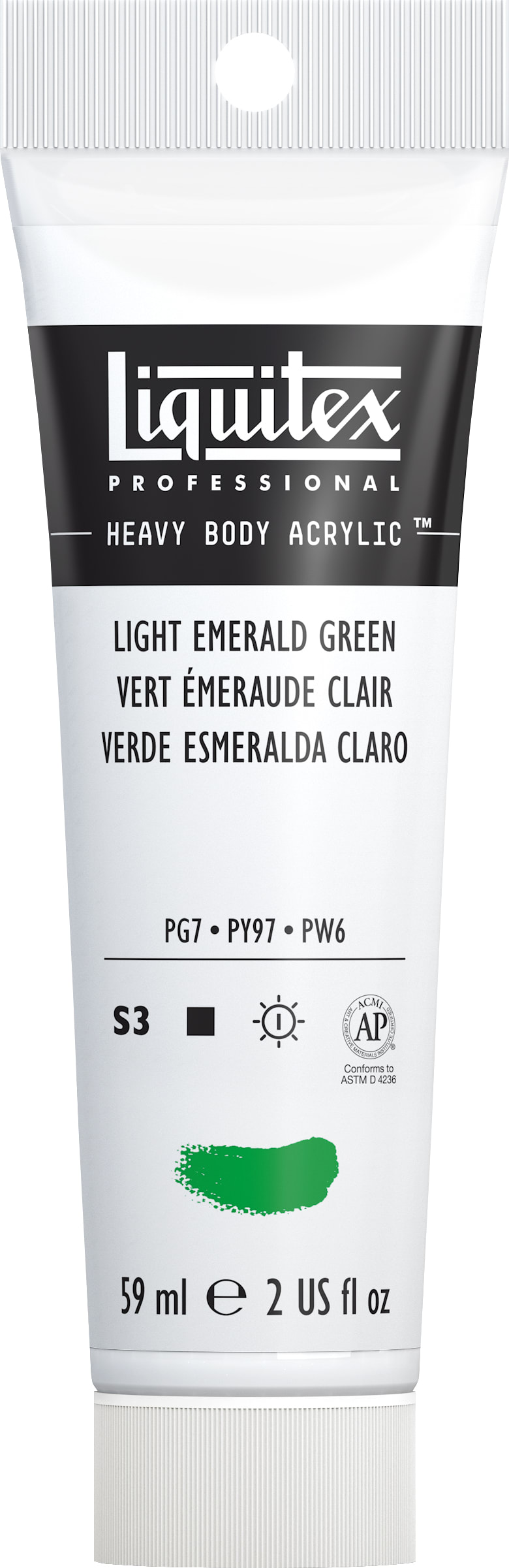 Heavy Body Acrylic 2oz Light Emerald Green