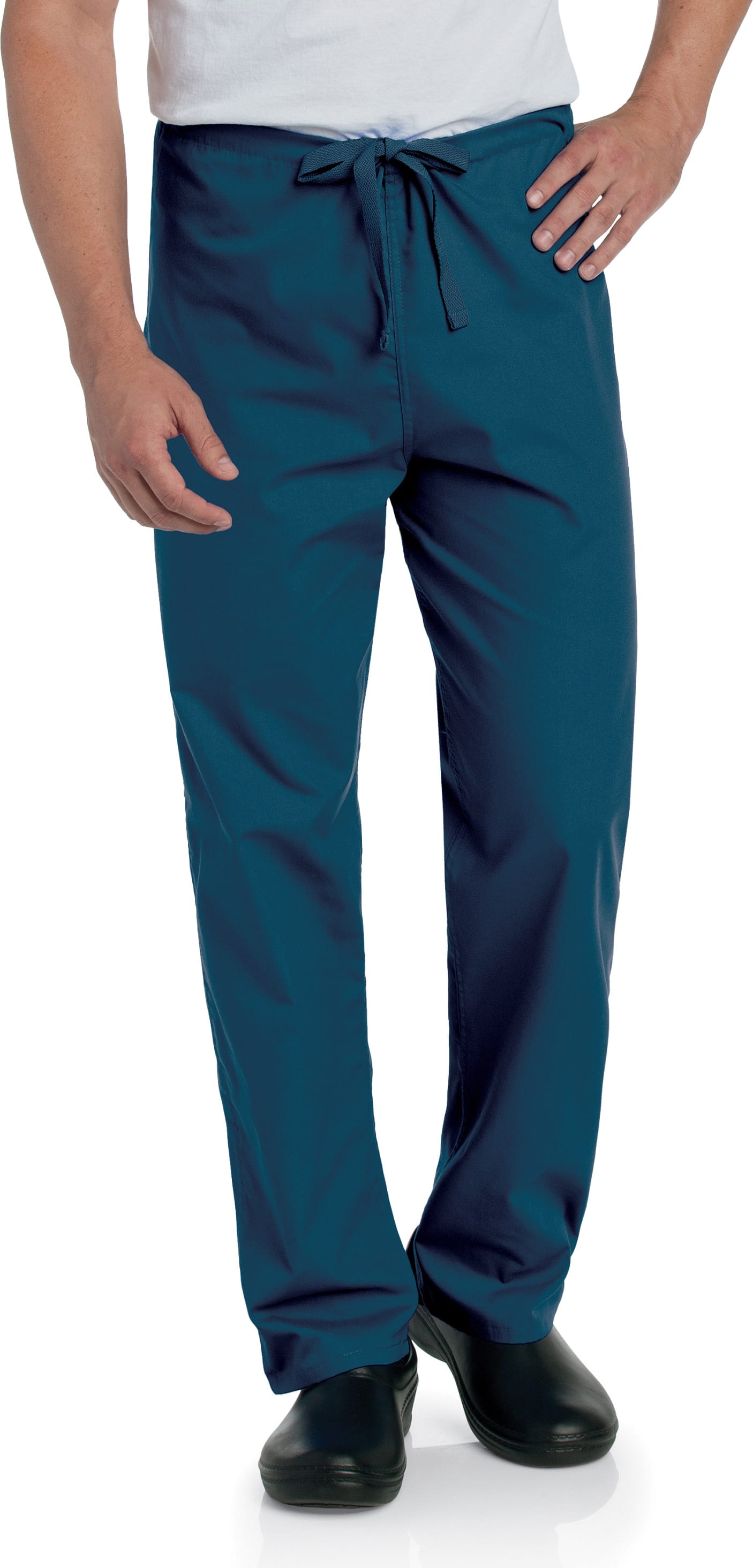 Landau Essentials Unisex Straight-Leg Scrub Pants - Small