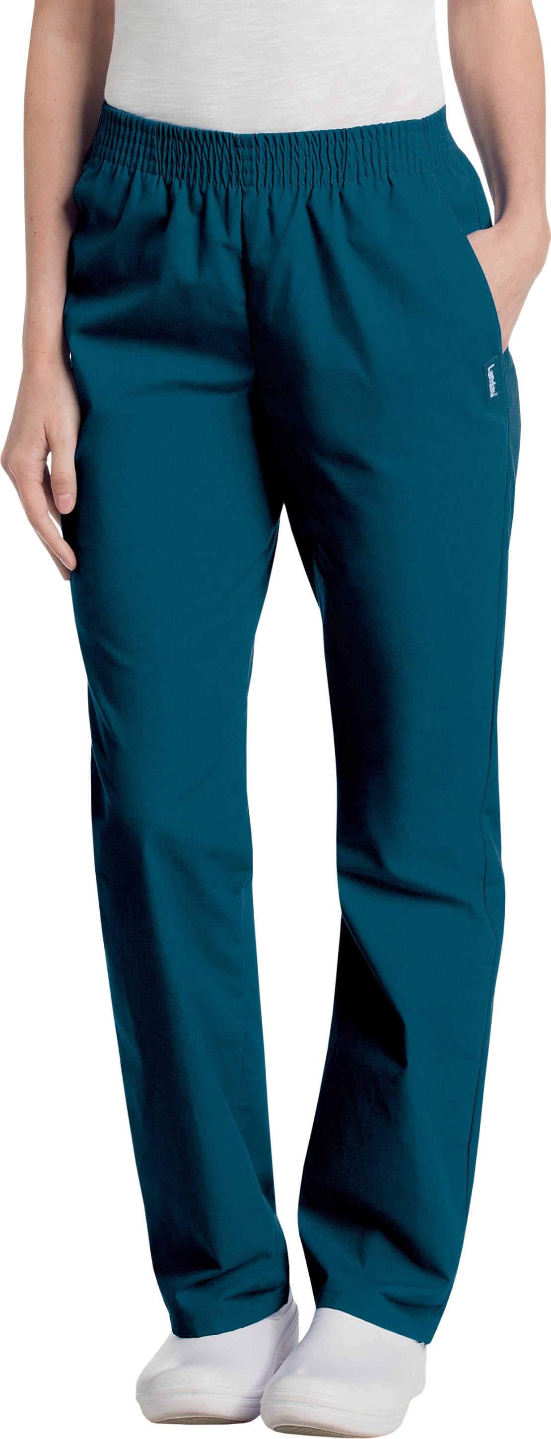 Landau Essentials Women's Straight-Leg Scrub Pants - 2XLarge