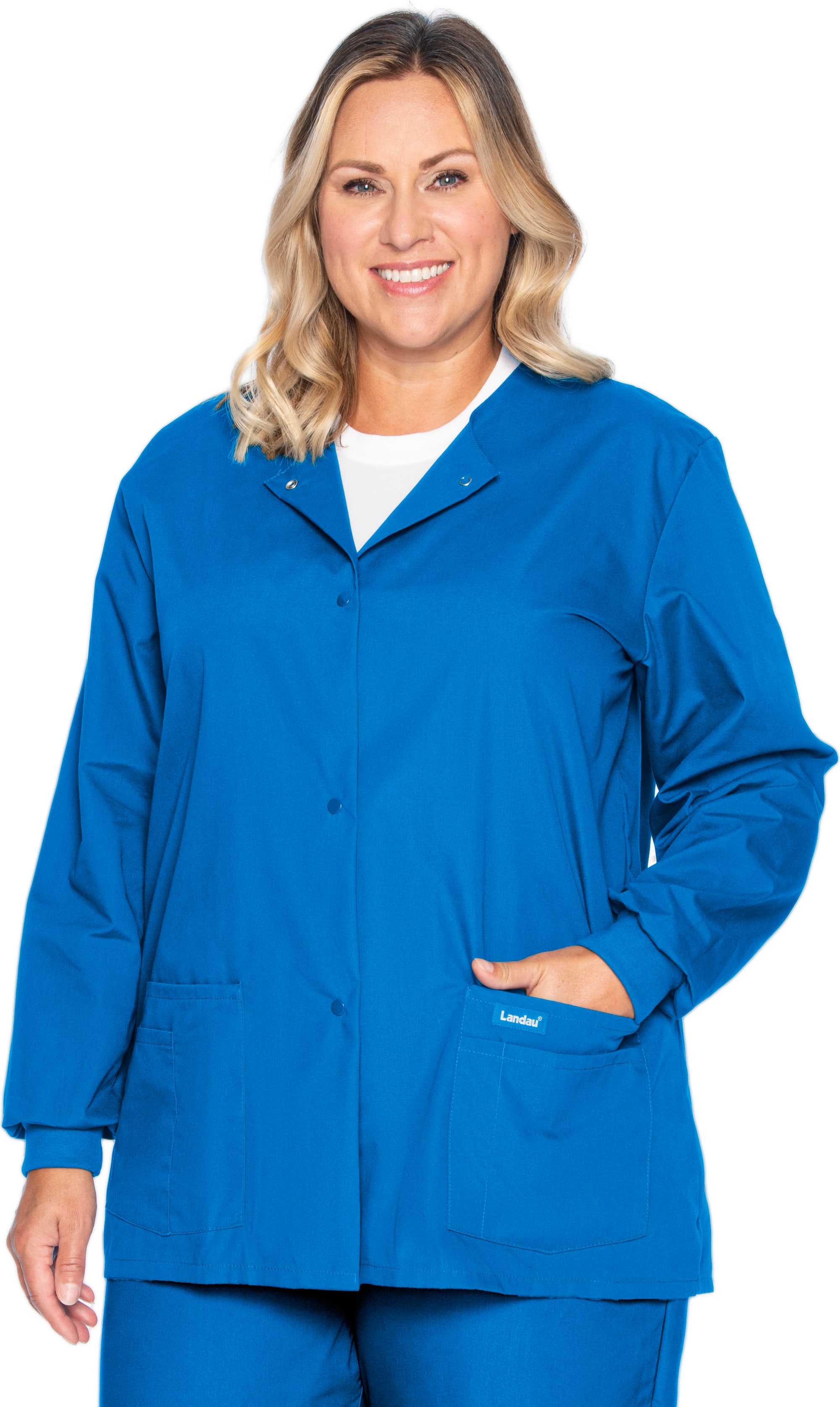 Essentials Women's Warm-Up Jacket Royal Blue Small