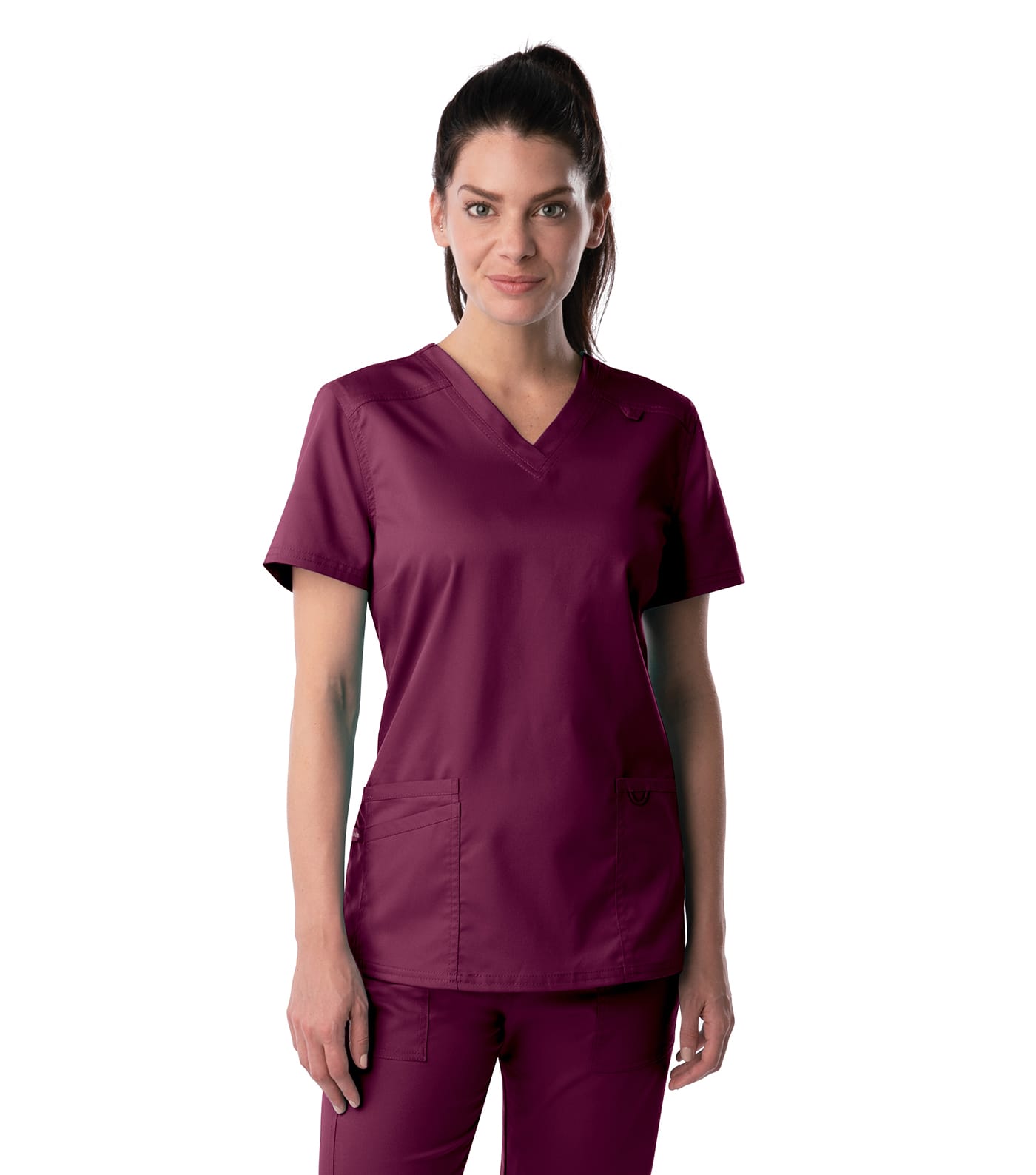 Womens Modern V Neck Tunic - XS