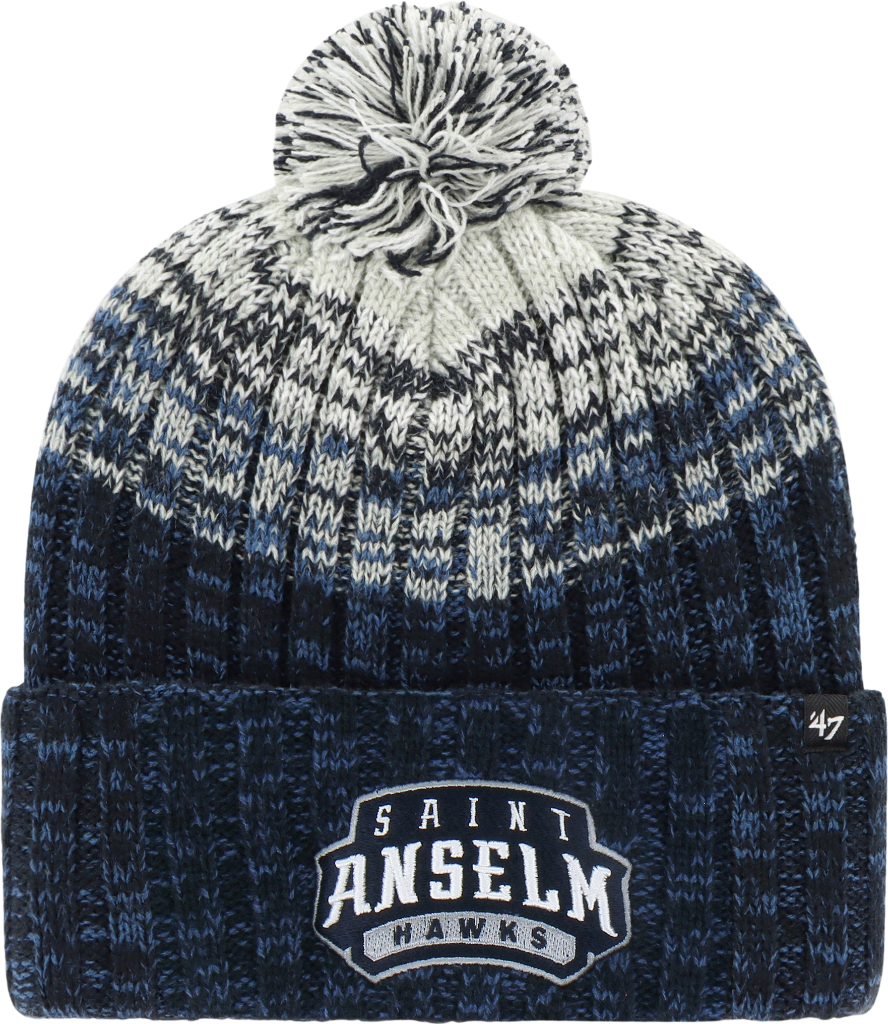 BEANIE/CASCADE POM/NAVY/1SIZE/