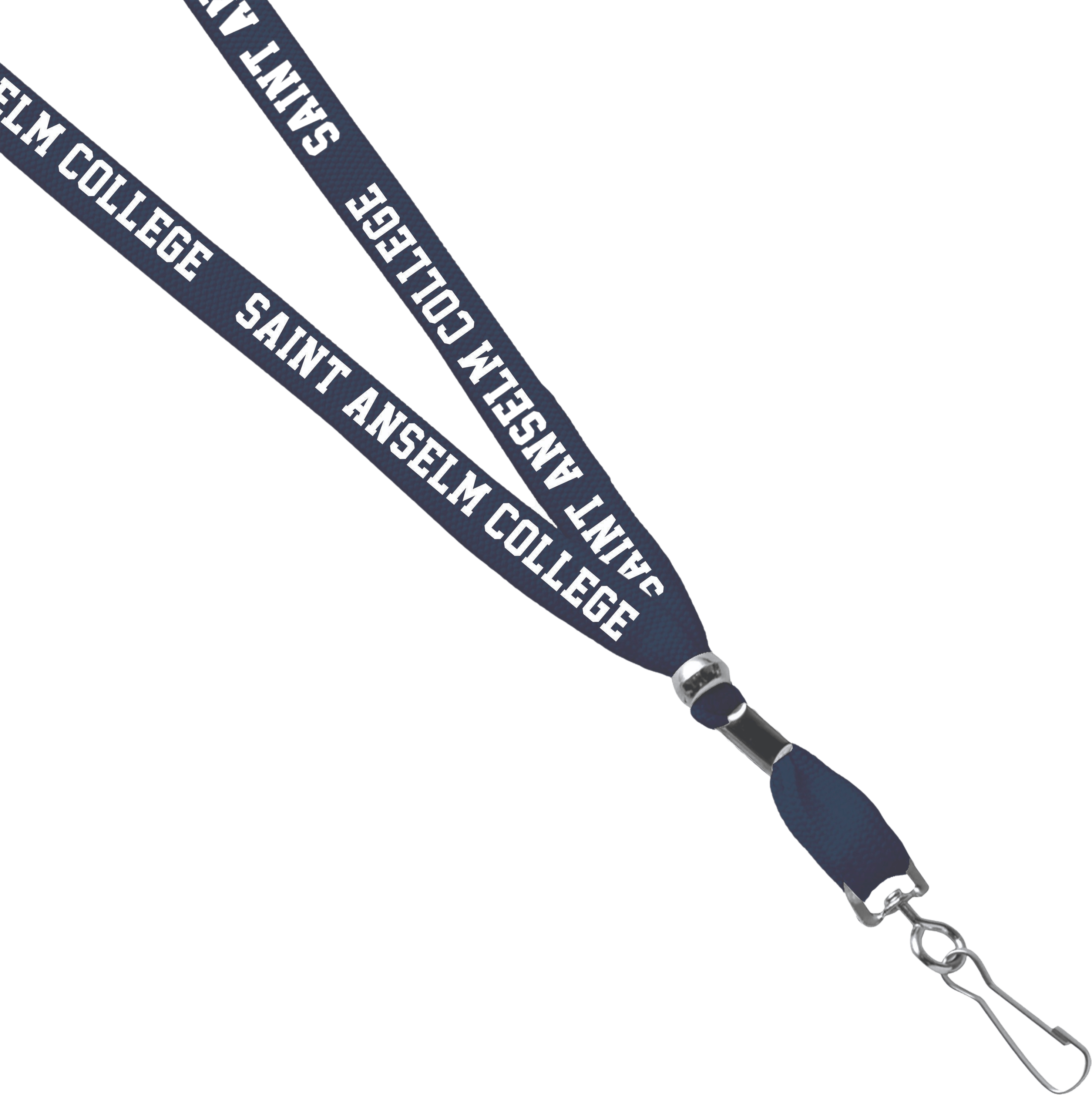 Saint Anselm College 3-8'' J Hook Lanyard