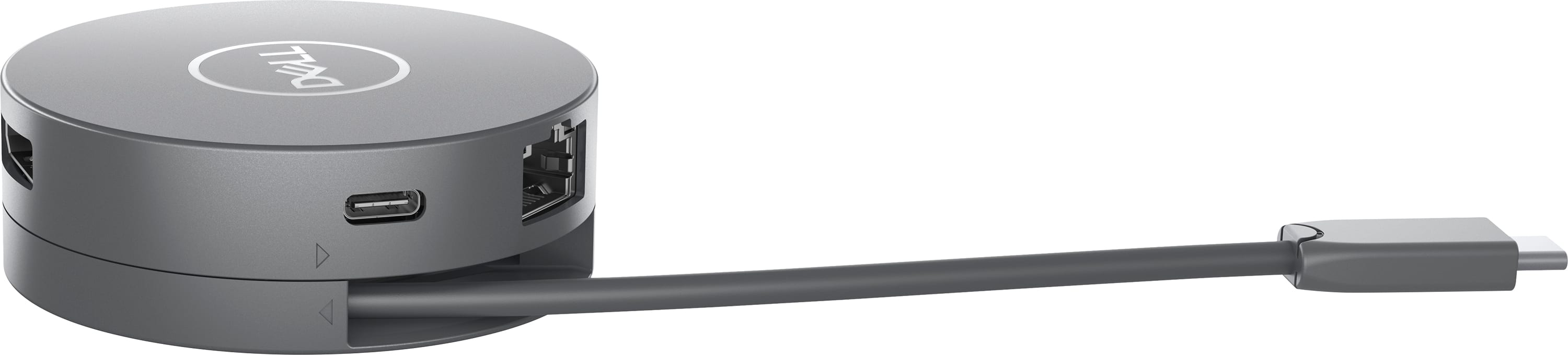 Dell 6-in-1 USB-C Multiport Adapter, Gray - ONLINE ONLY