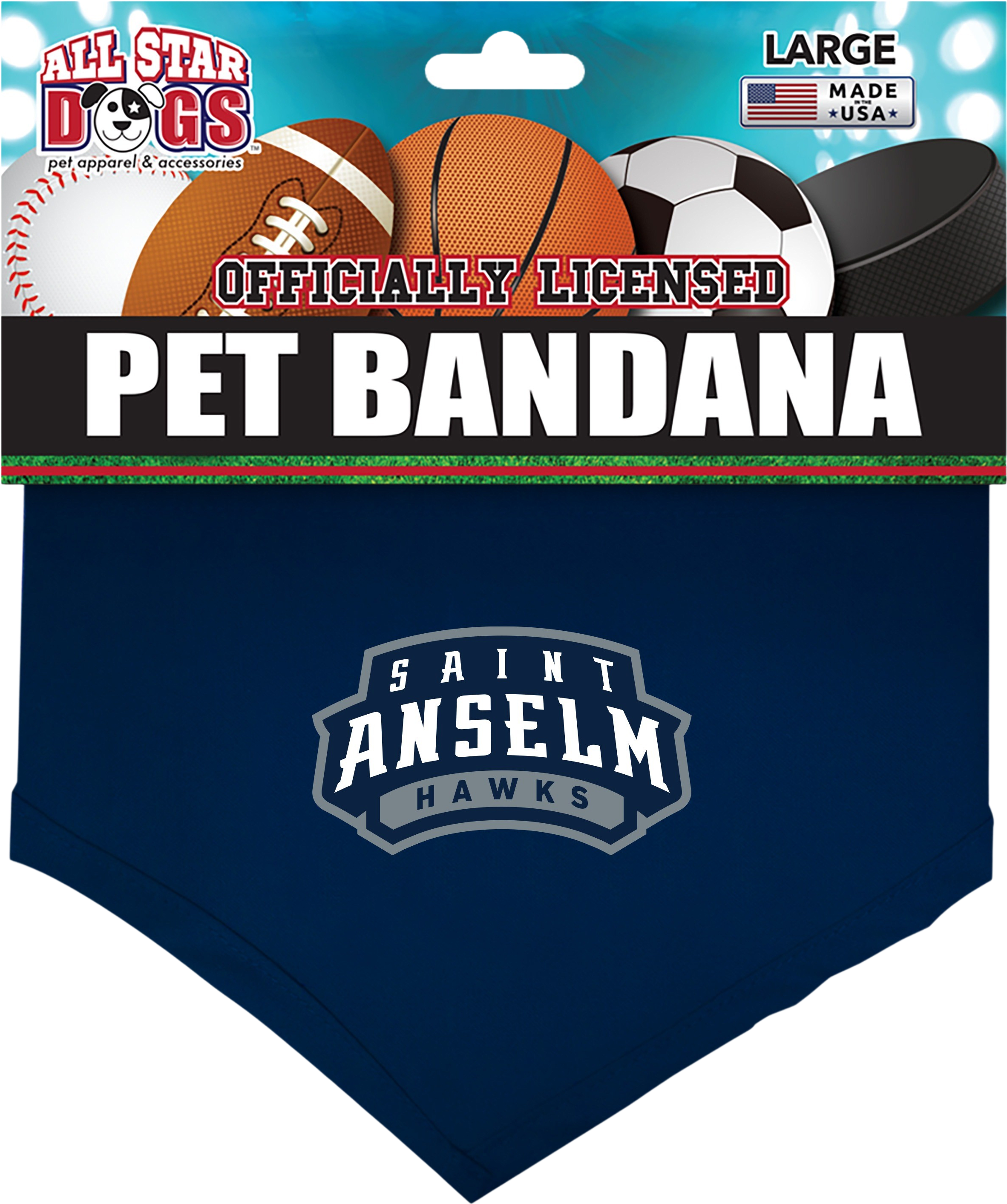 Saint Anselm College Pet Bandana