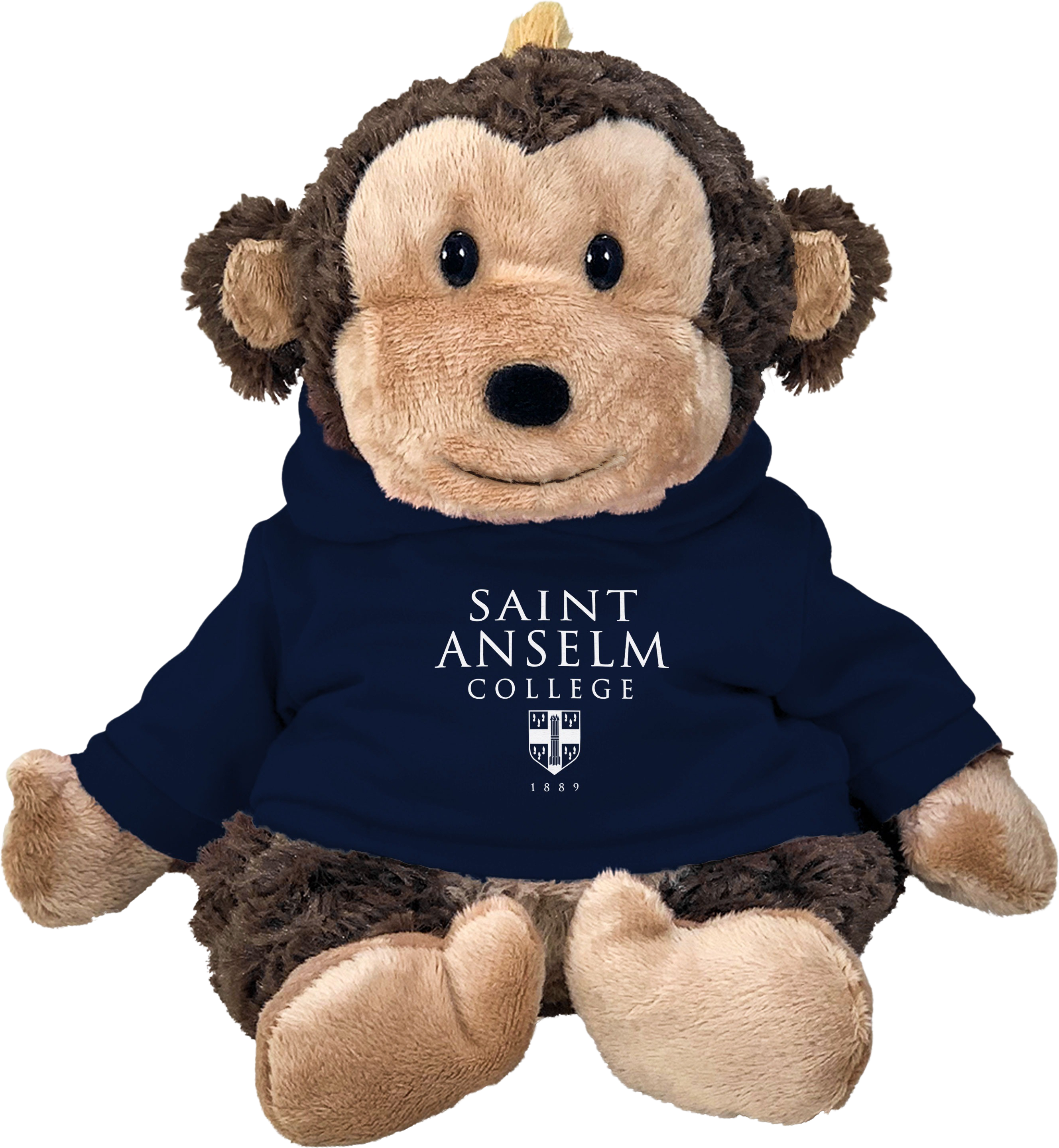 Saint Anselm College Plush Animal with Hoodie