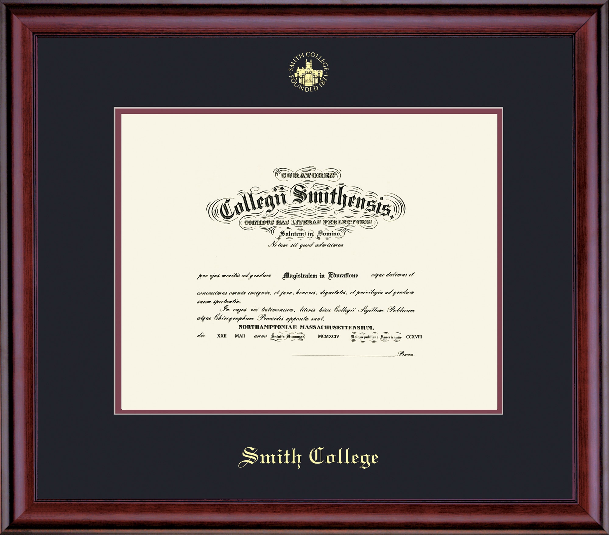 Smith College 6'' x 8'' Classic Diploma Frame