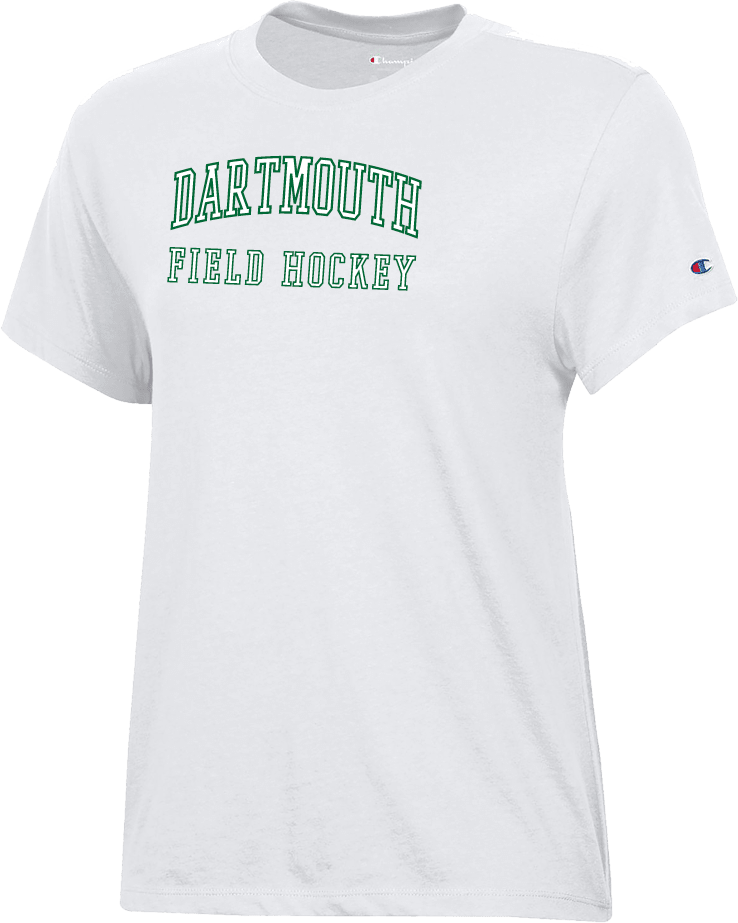 Dartmouth Champion Womens  Core Short Sleeve Tee Field Hockey - ONLINE ONLY