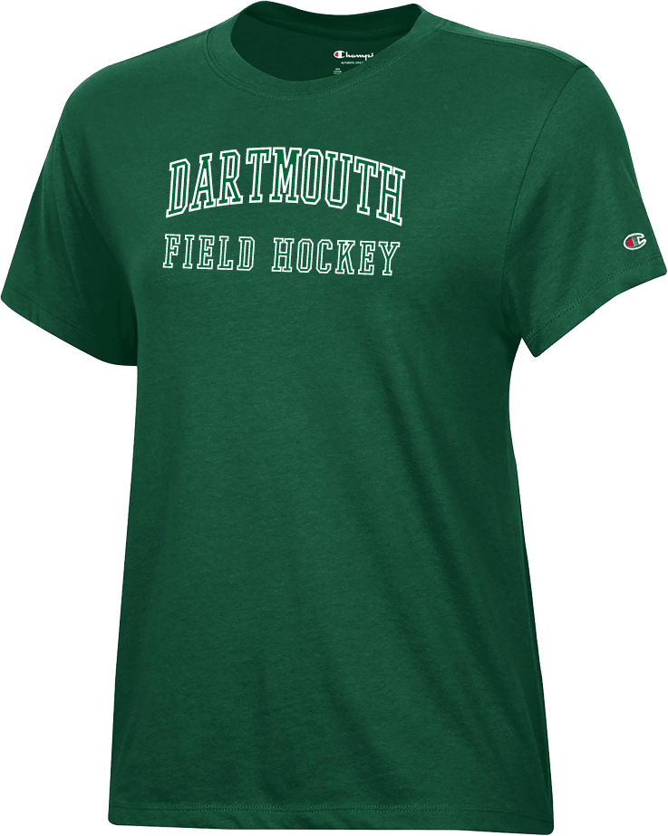 Dartmouth Champion Womens Core Short Sleeve Tee Field Hockey - ONLINE ONLY