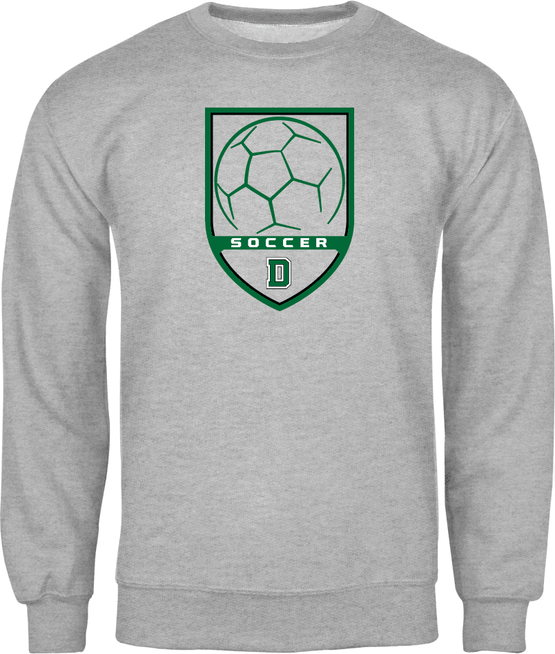 Dartmouth Fleece Crew Soccer - ONLINE ONLY