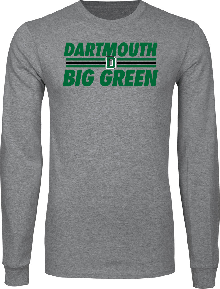 Dartmouth Long Sleeve T Shirt Big Green - ONLINE ONLY