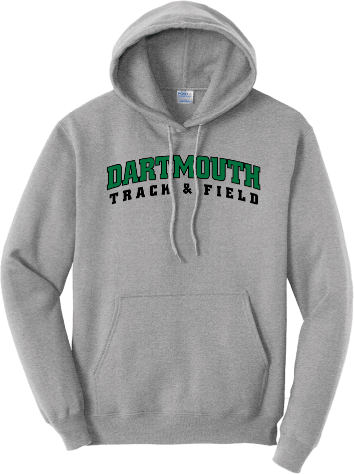 Dartmouth Tall Fleece Hoodie Track and Field - Plus - ONLINE ONLY