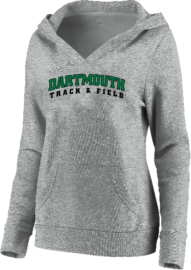 Dartmouth Womens Plus Hoodie Track and Field - Plus - ONLINE ONLY