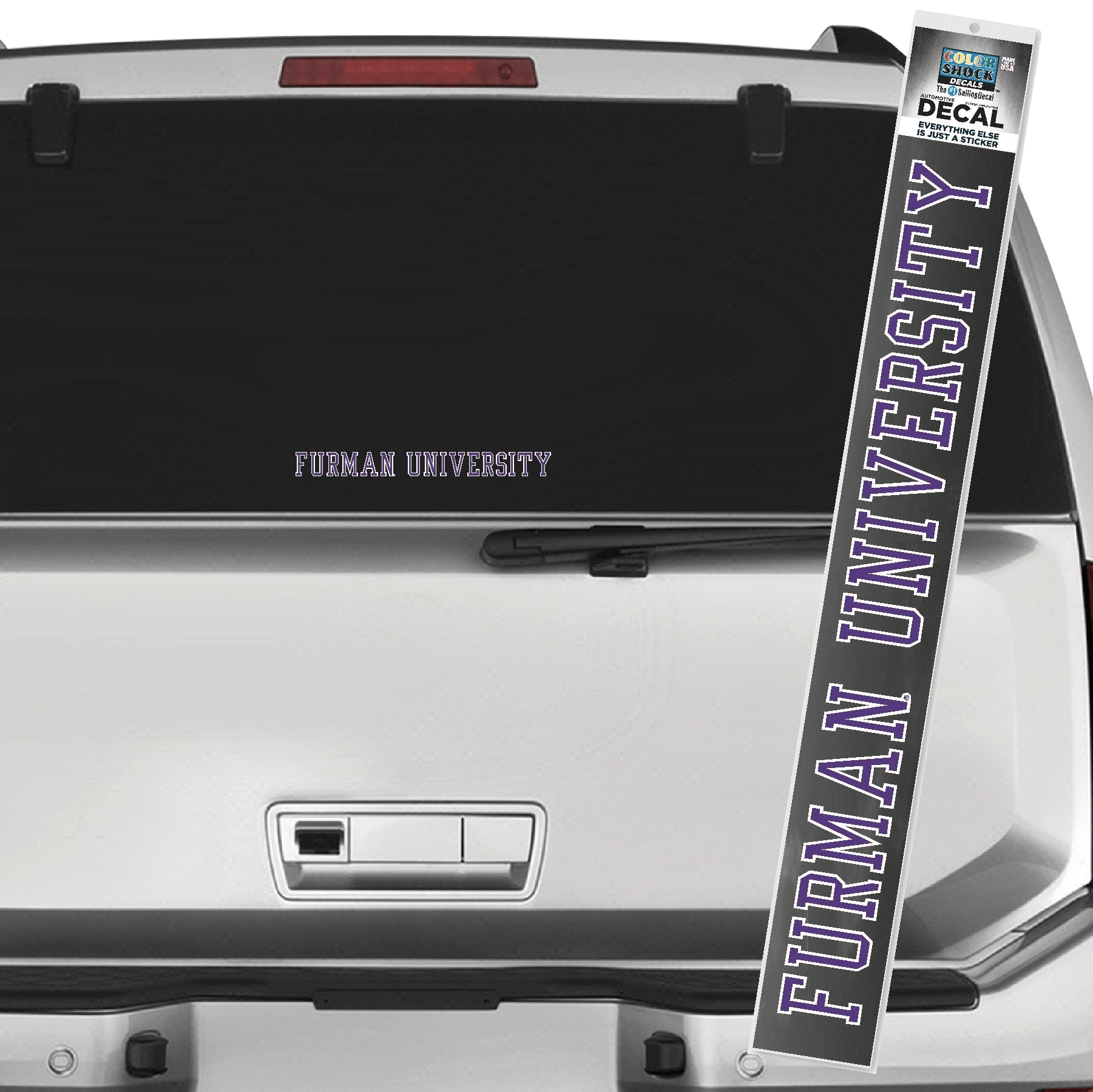 Furman University Strip Decal