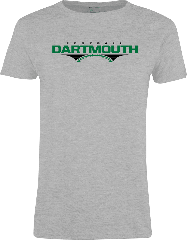 Dartmouth Womens Short Sleeve Tee Football - ONLINE ONLY