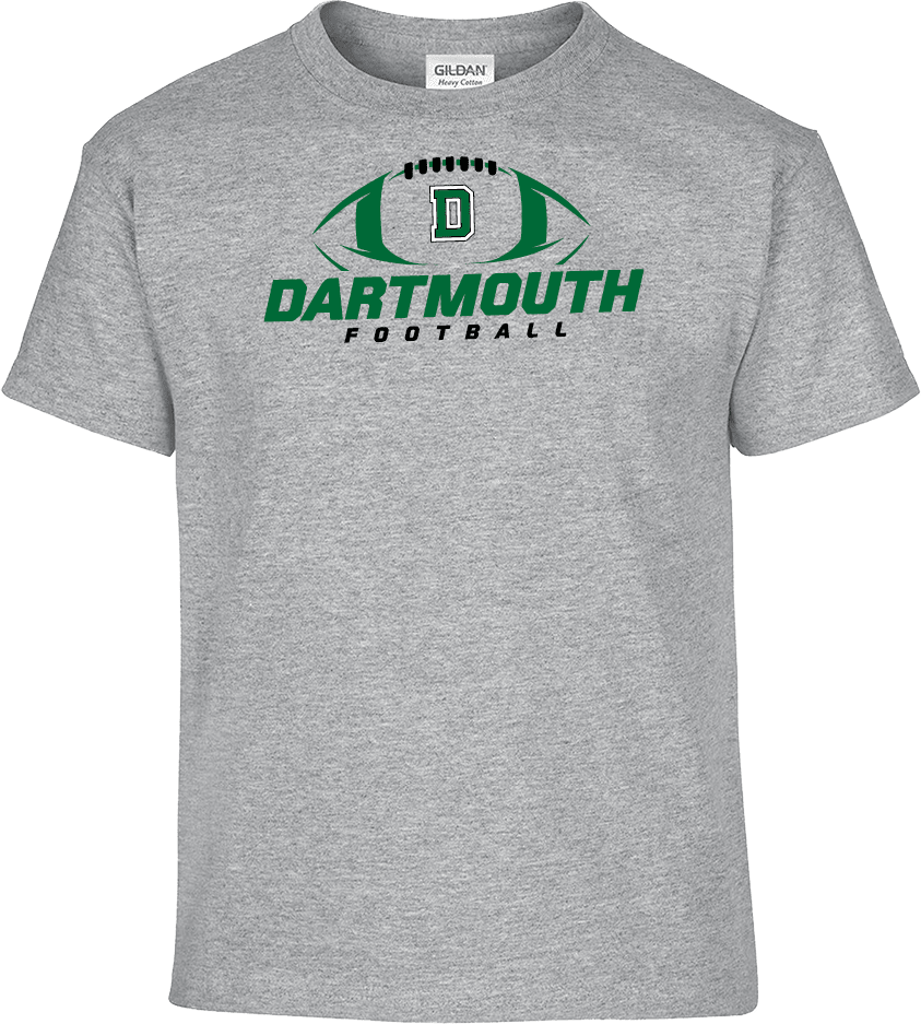 Dartmouth Youth T Shirt Football - ONLINE ONLY