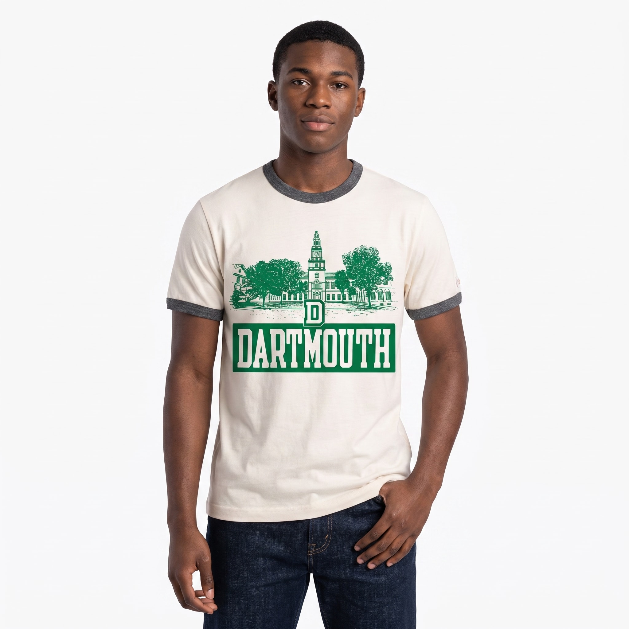 Dartmouth College Ringer Short Sleeve T-Shirt