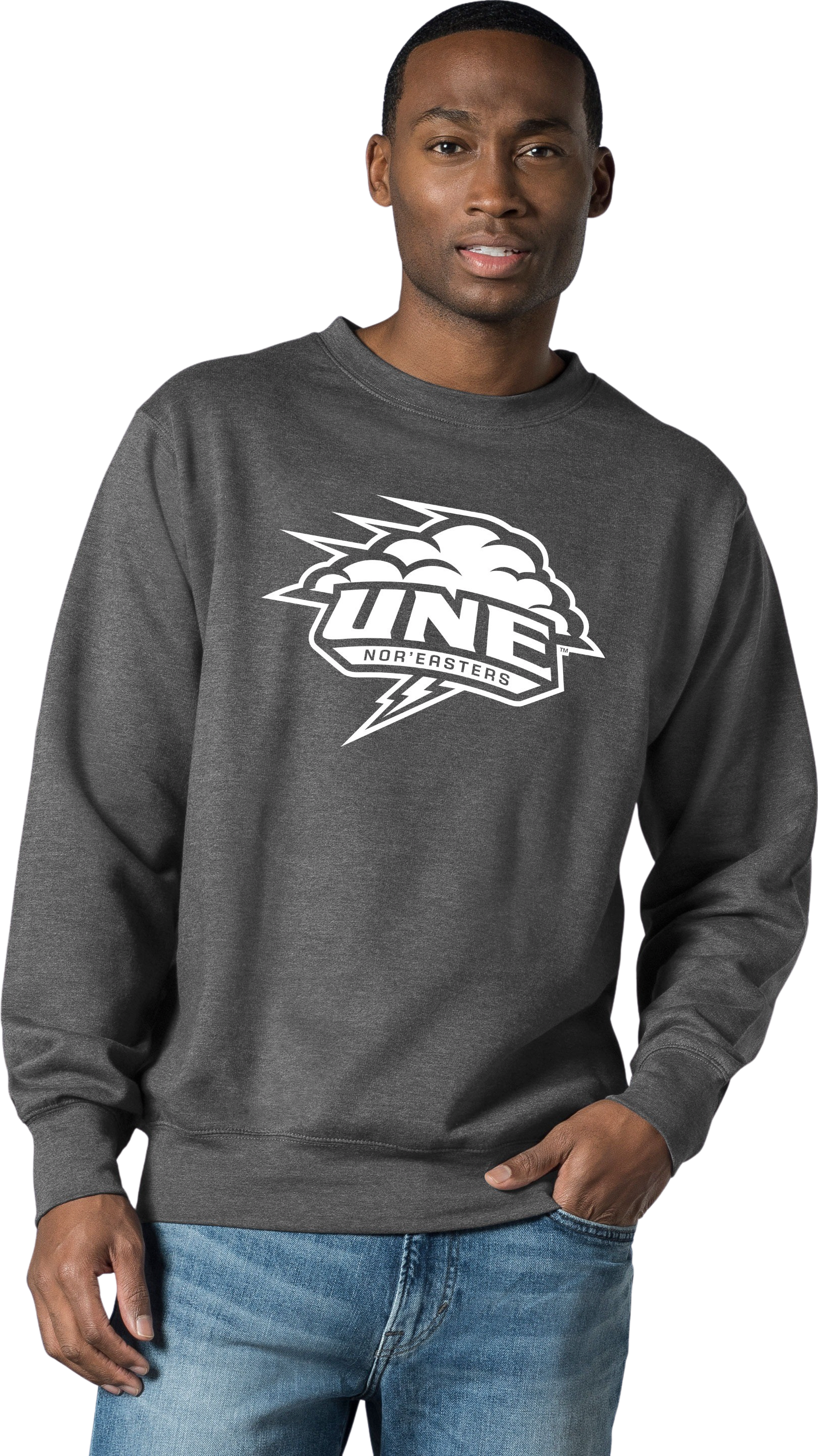University of New England at Westbrook College Nor'easters Crewneck