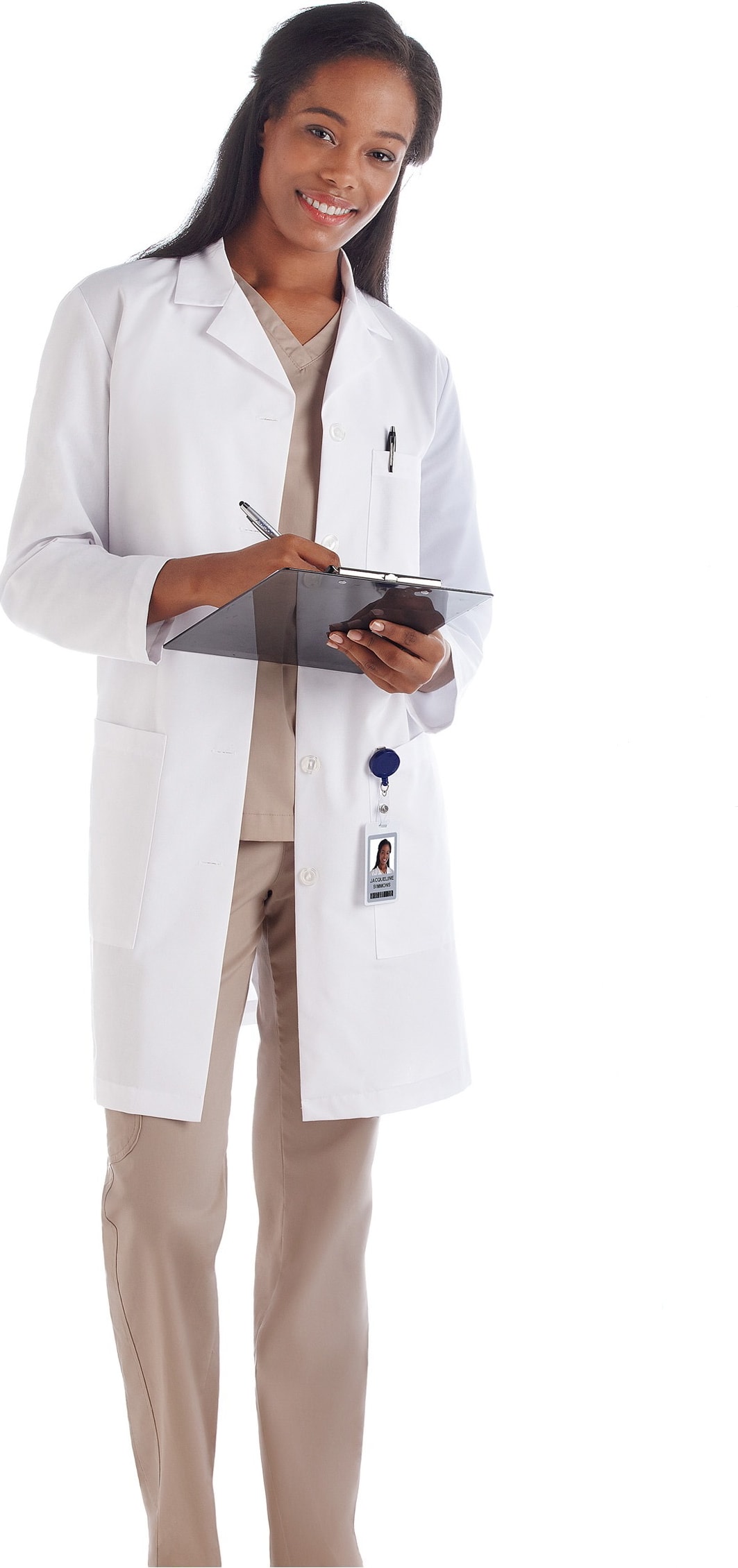 Ladies 37'' Lab Coat SM