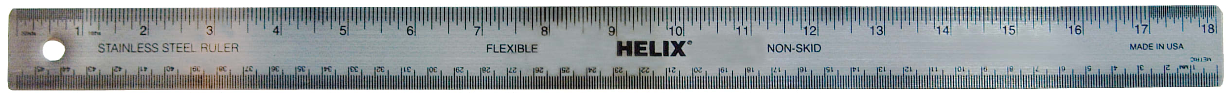 Ruler Stainless Steel Corkback 18Inch