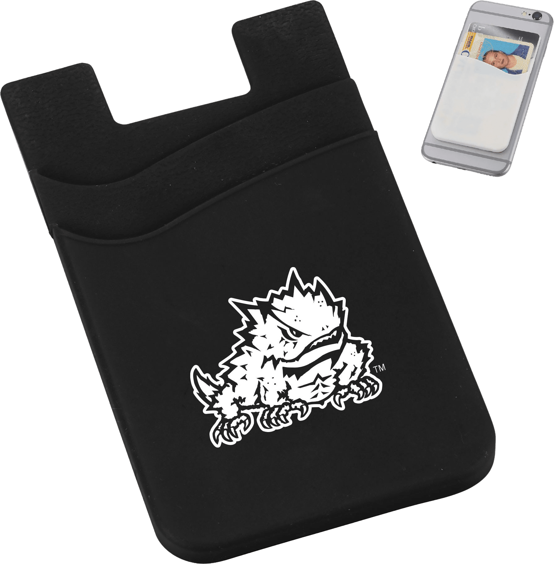 Texas Christian University Horned Frogs Silicone Card Wallet