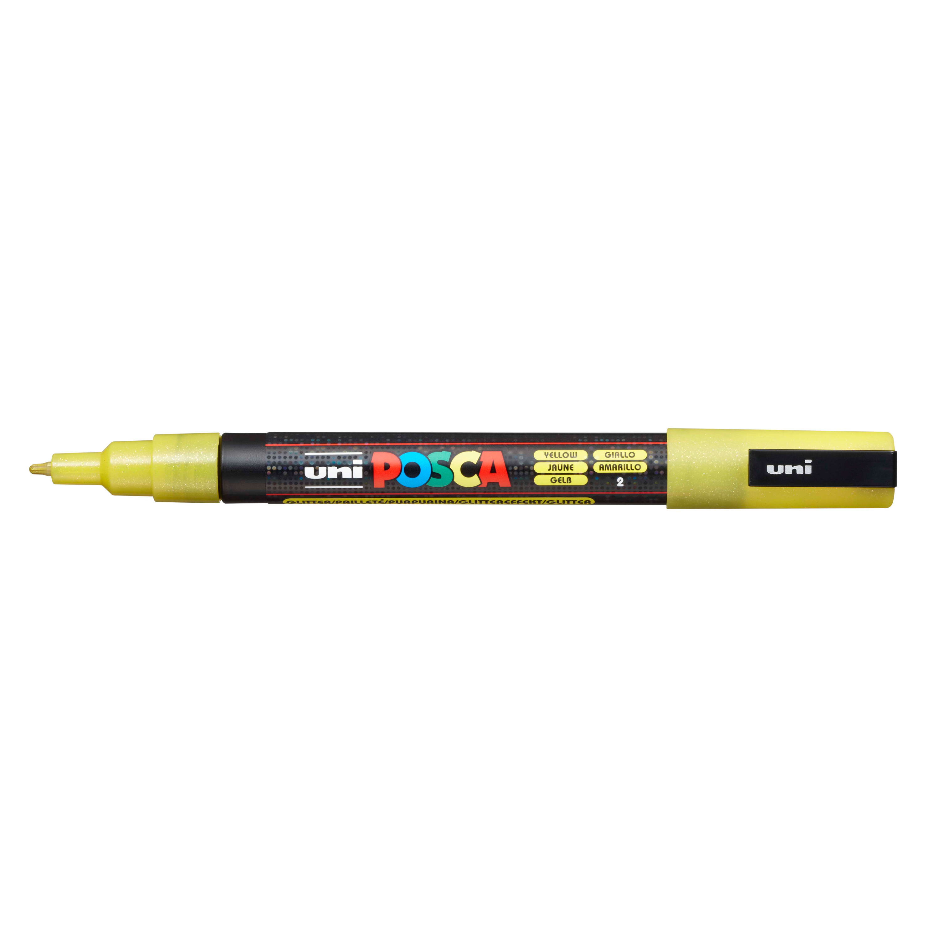 P MARK 3M FINE GLTTR YELLOW