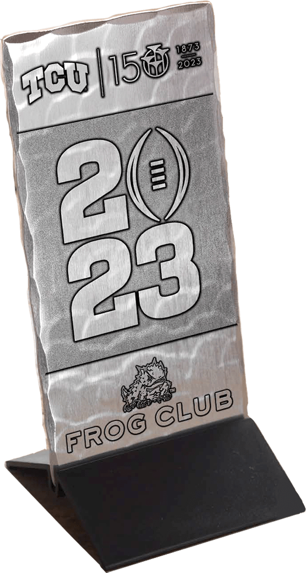 TCU 150th Commemorative Ticket 2023 College Football Playoff
