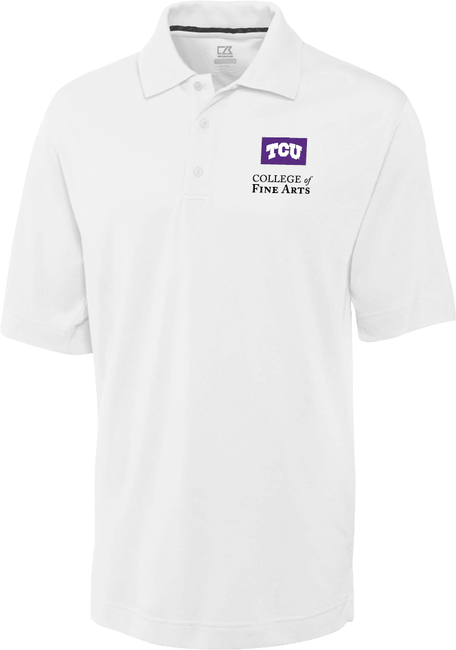 TCU CandB Advantage TriBlend Pique Polo College of Fine Arts - ONLINE ONLY
