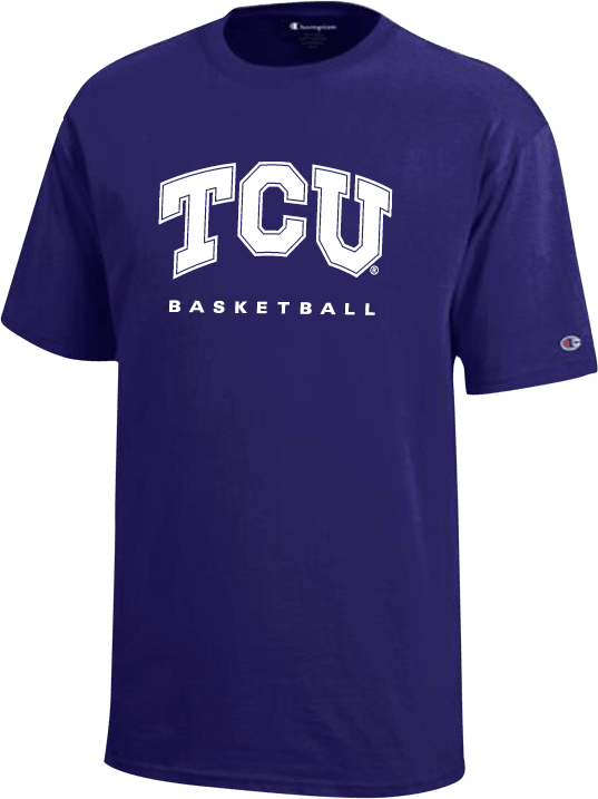 TCU Youth Champion T Shirt Basketball - ONLINE ONLY