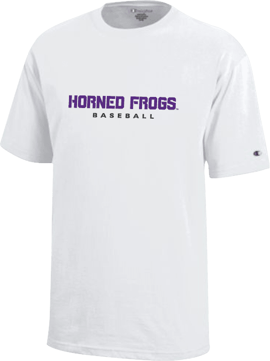 TCU Youth Champion T Shirt Horned Frogs Baseball - ONLINE ONLY