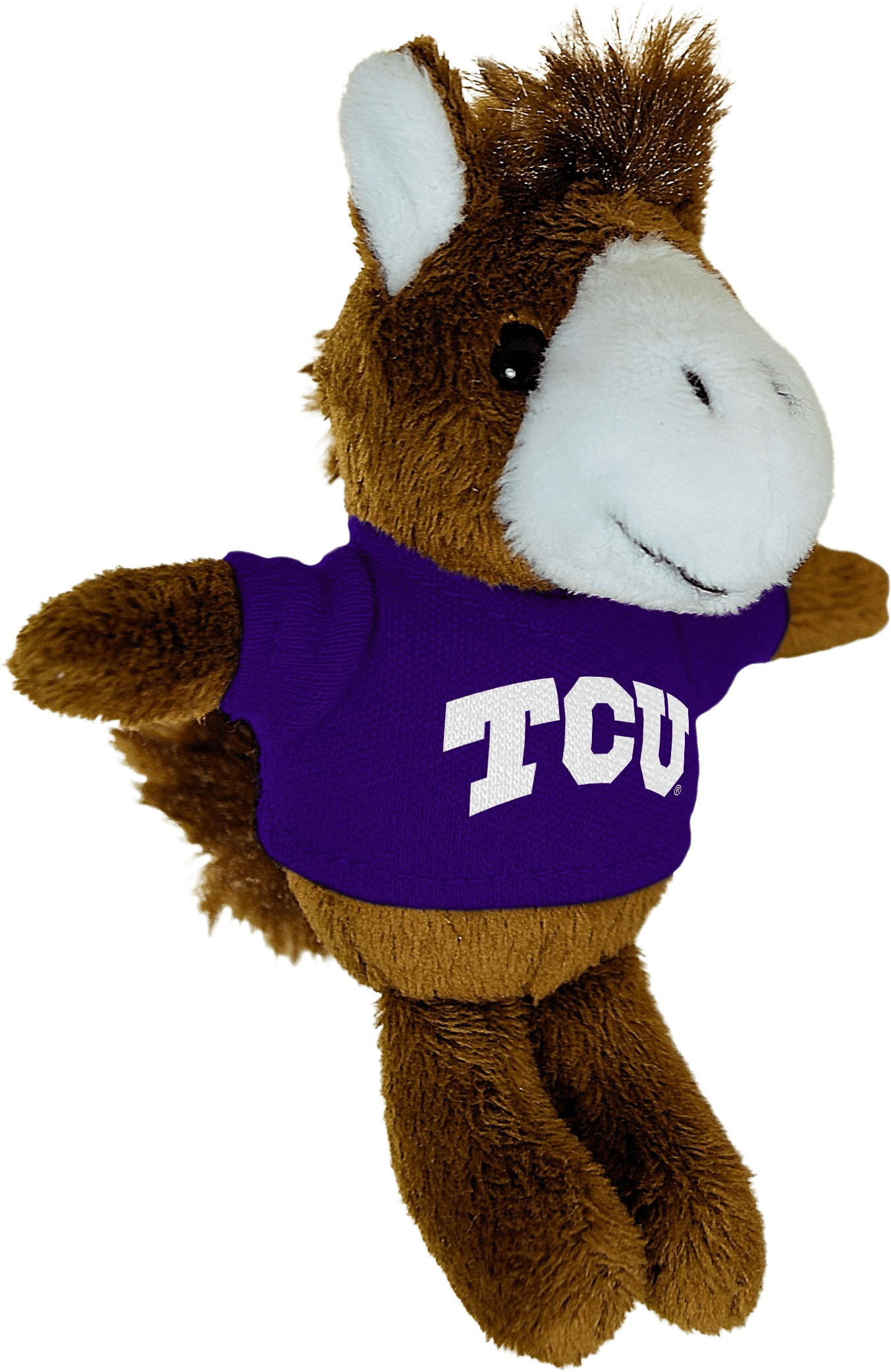 Texas Christian University Plush Magnet
