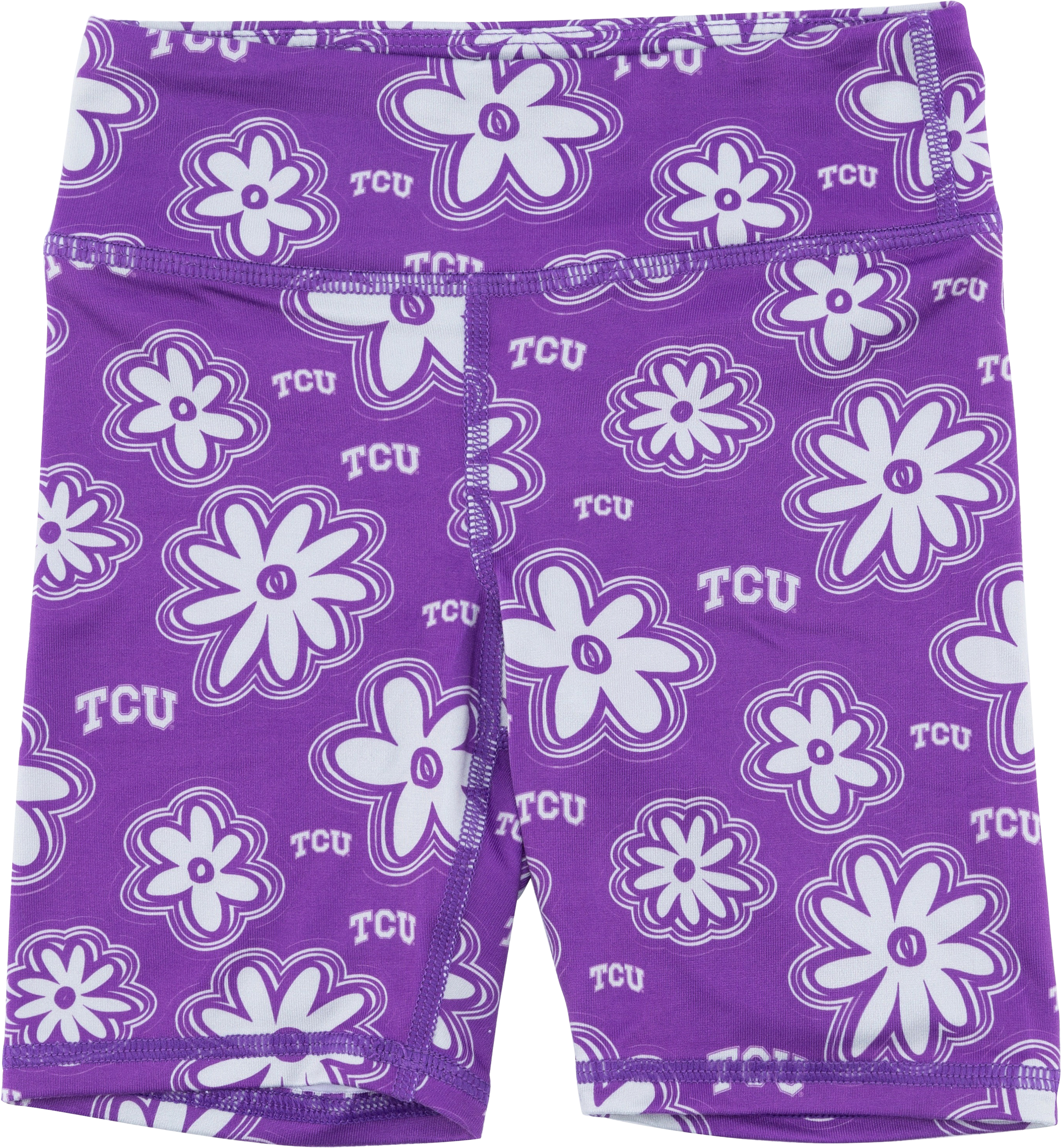 Texas Christian University Youth Girl's Biker Shorts