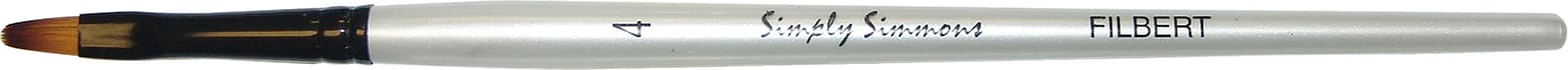 SIMPLY SIMMONS  BRUSH FILBERT 4