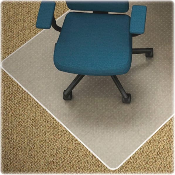 CHAIRMAT CLR WIDE LIP LLR