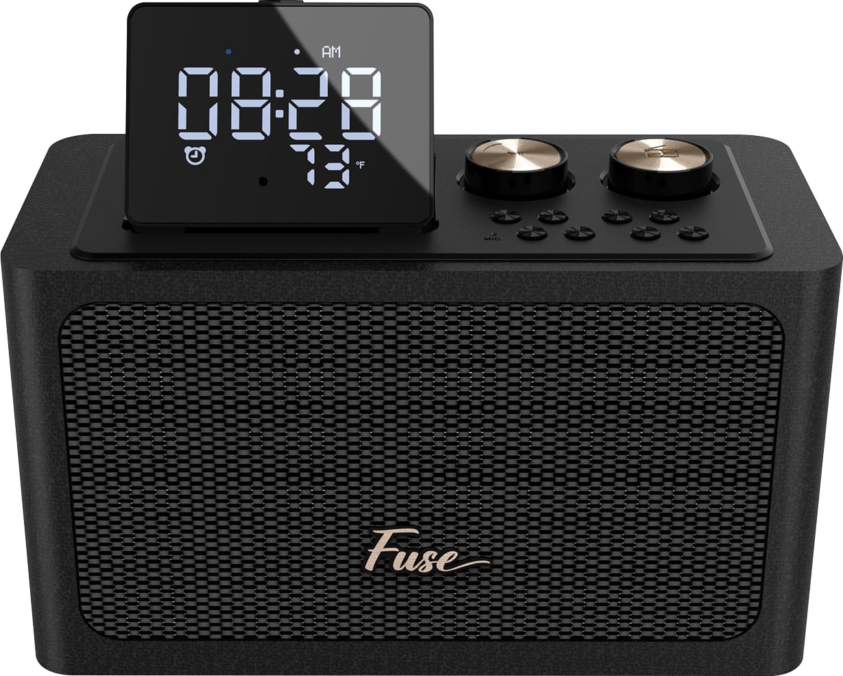 Fuse Audio ZIDE Bluetooth Speaker with AM/FM Radio 5x6x9in, Black