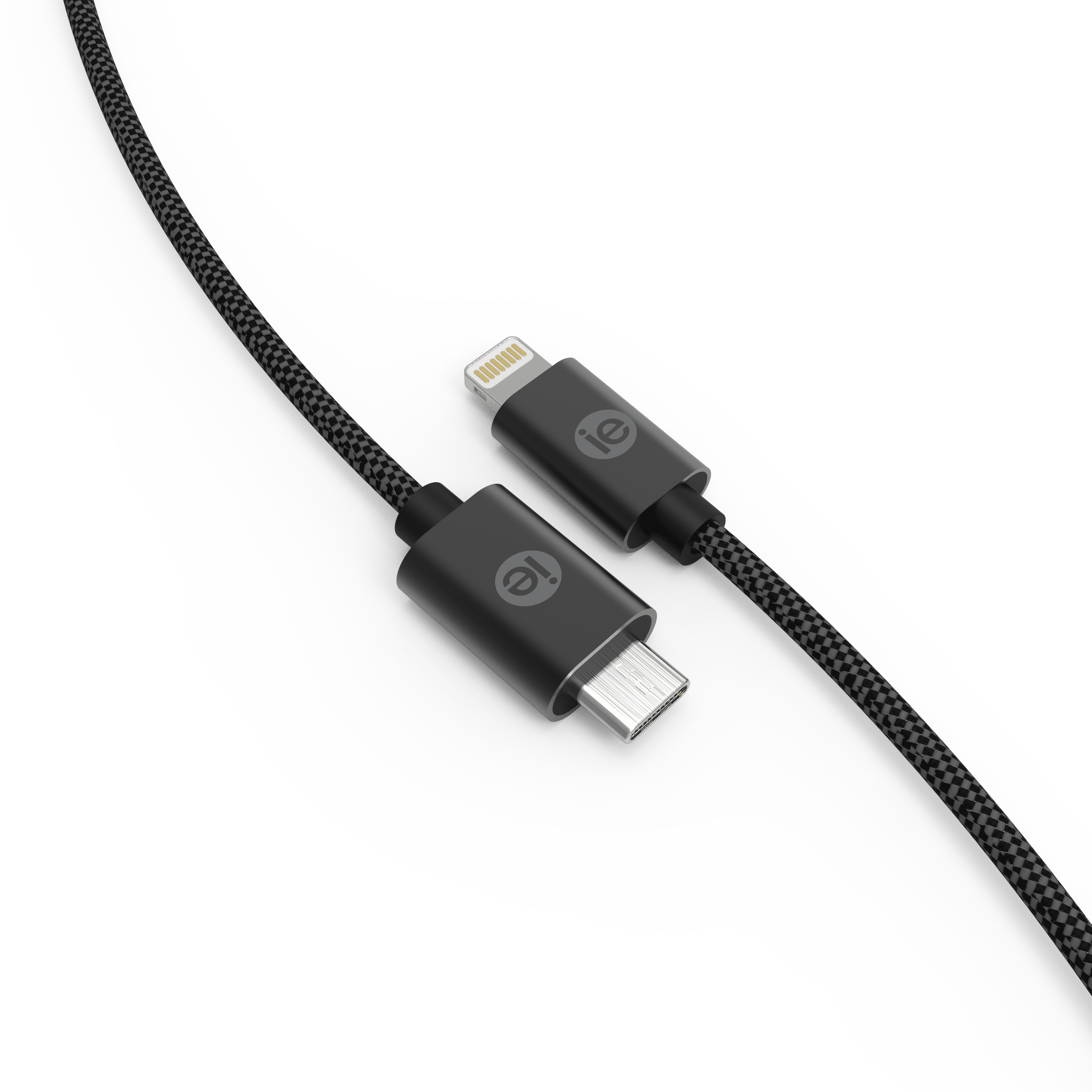 iEssentials 6ft USB-C to Apple Lighting Cable - Black