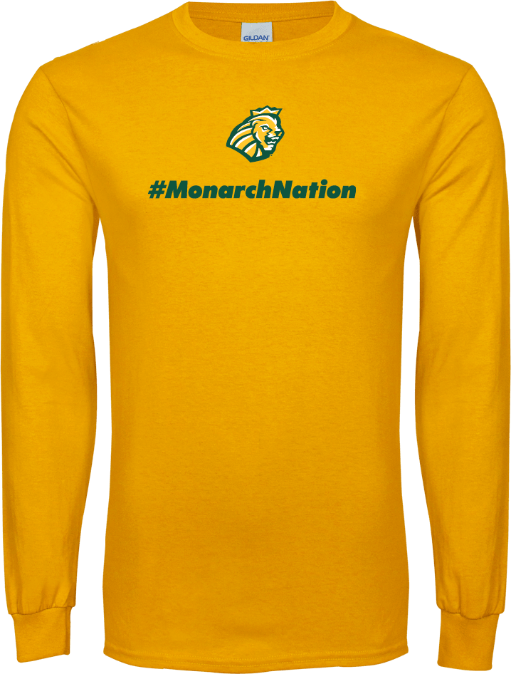 Methodist Long Sleeve T Shirt Monarch Nation - ONLINE ONLY