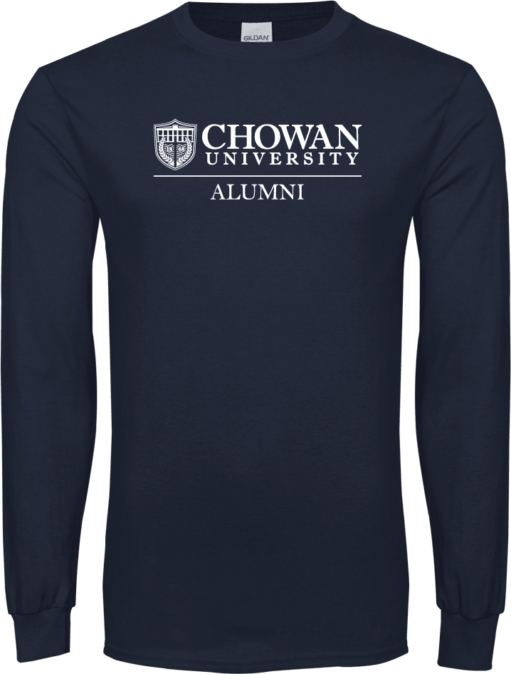 Chowan Long Sleeve T Shirt Chowan Alumni - ONLINE ONLY