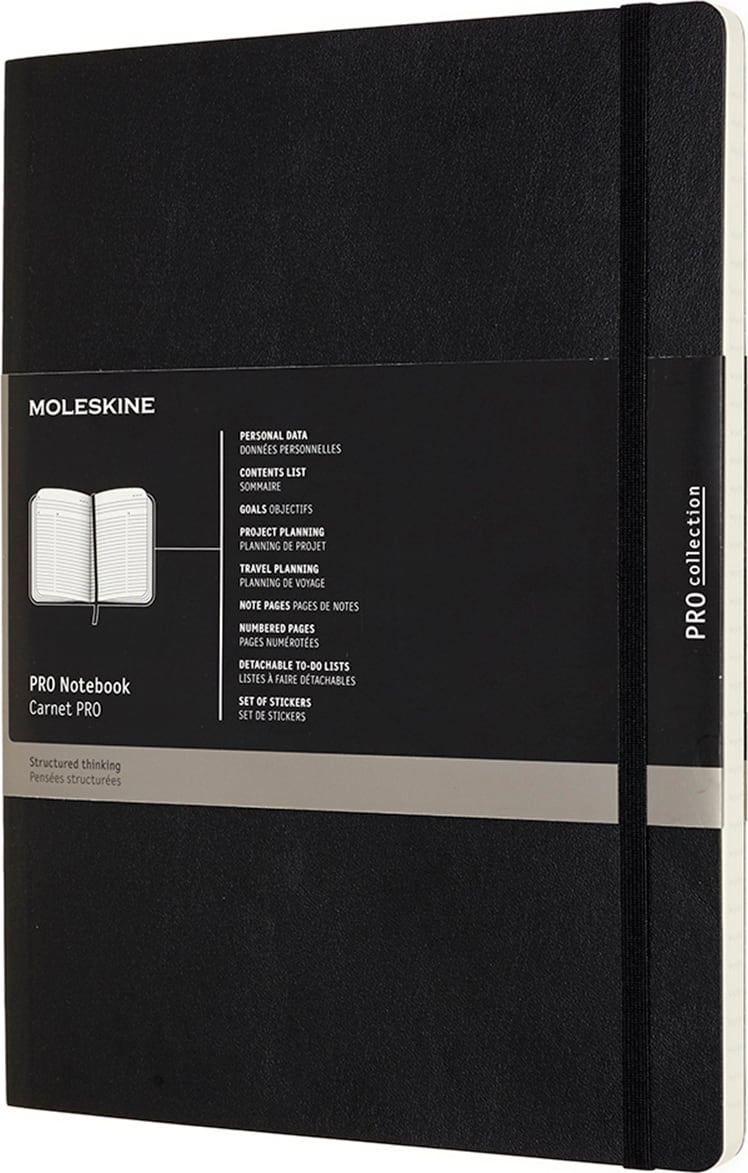 PRO NOTEBOOK LG SOFT BLACK