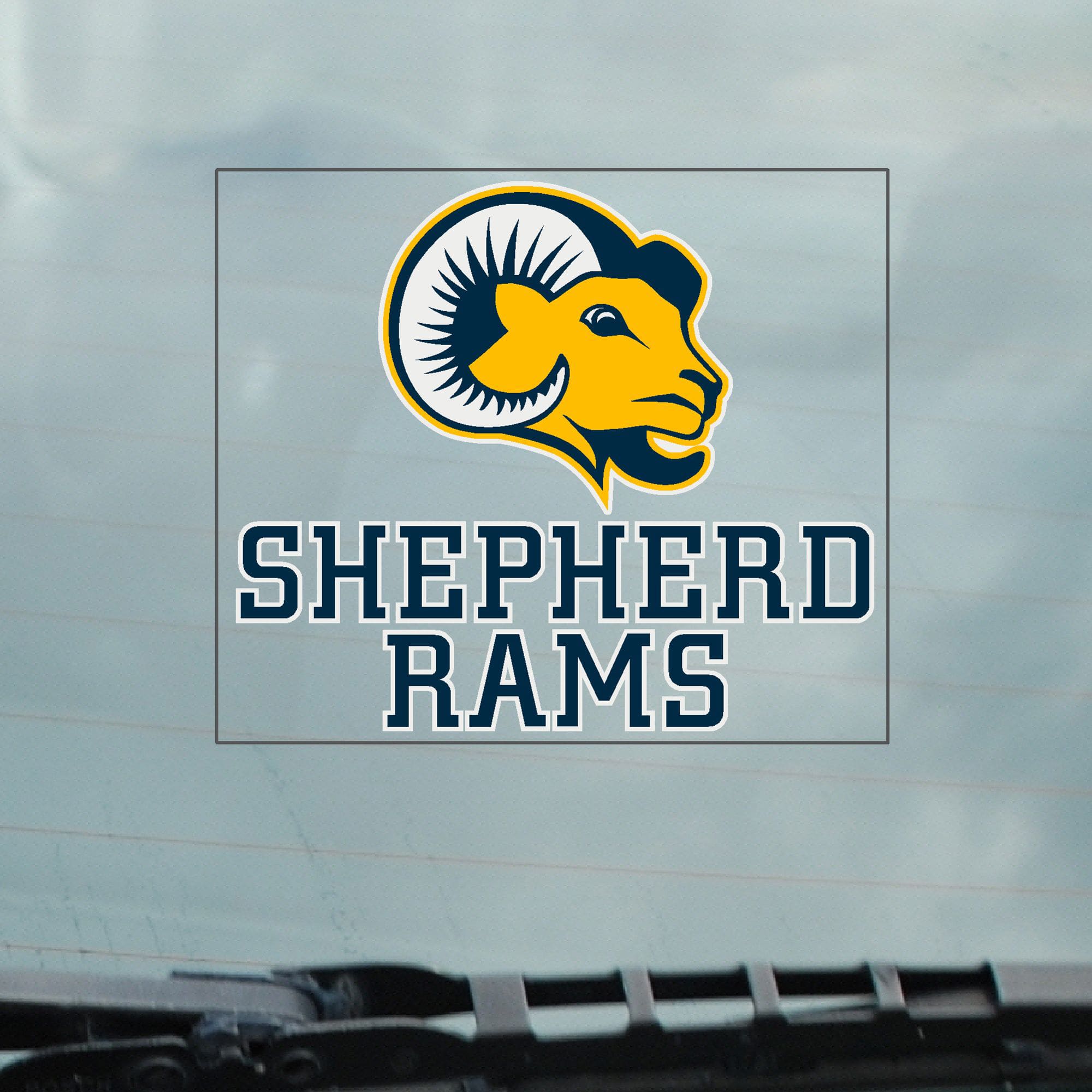 Shepherd University Cling Decal