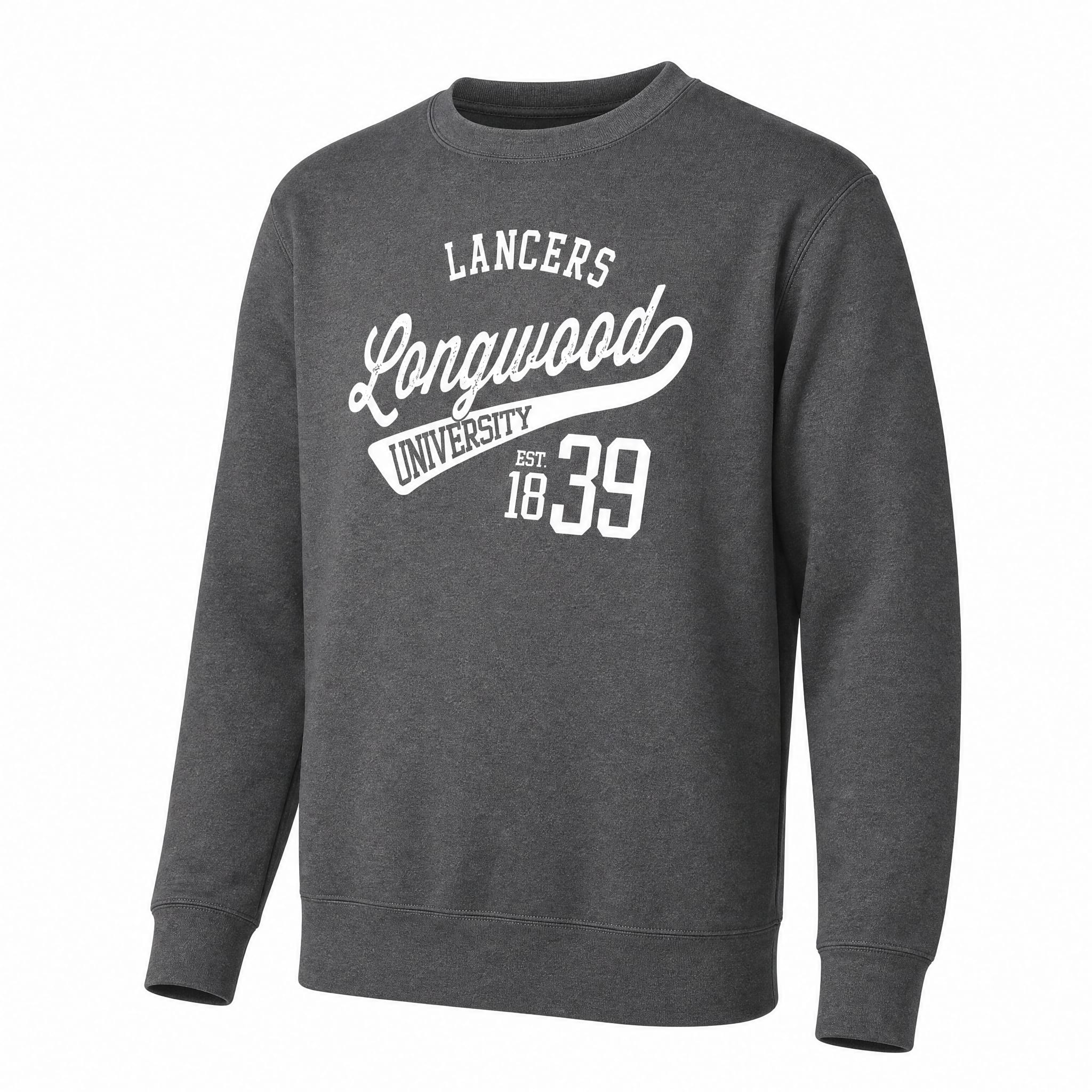 Longwood University Lancers Fleece Crewneck
