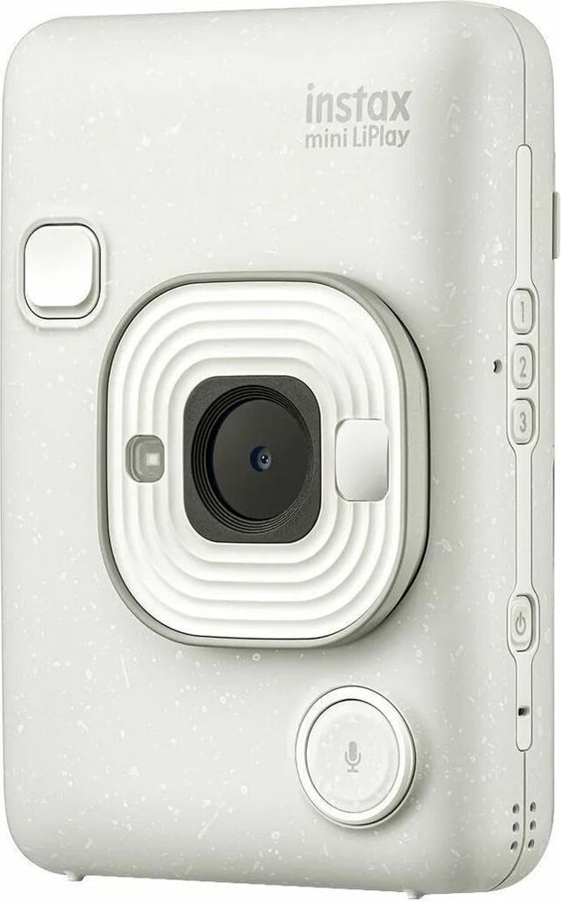 FUJI Instax LiPlay Hybrid Camera and Printer in Misty White