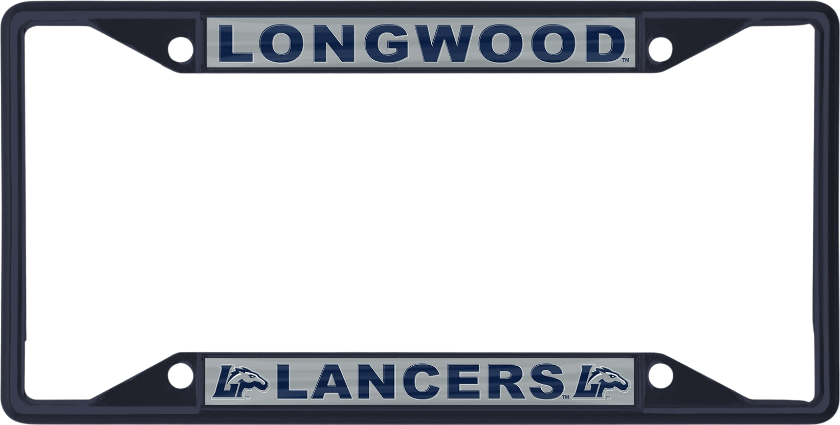 Longwood University Lancers License Plate Frame