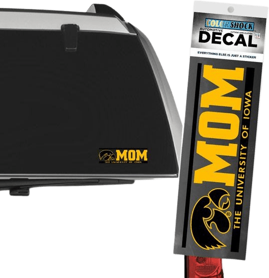 University of Iowa Hawkeyes Mom Decal